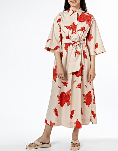 SECOND FEMALE Hemdblusenkleid mit Grafik-Print