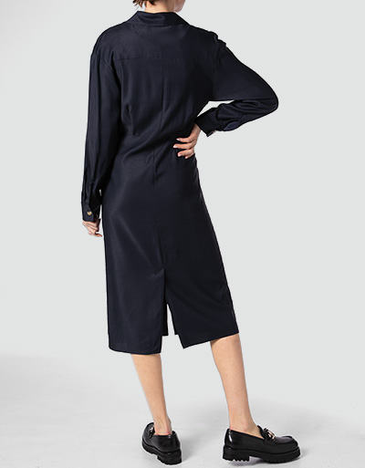 SECOND FEMALE Hemdblusenkleid Mit Knotenoptik