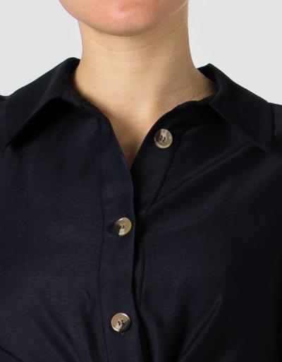 SECOND FEMALE Hemdblusenkleid Mit Knotenoptik