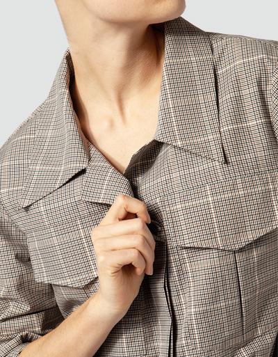 SECOND FEMALE Jacke Im Glencheck-Dessin