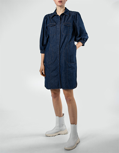 SECOND FEMALE Jeanskleid aus reiner Baumwolle