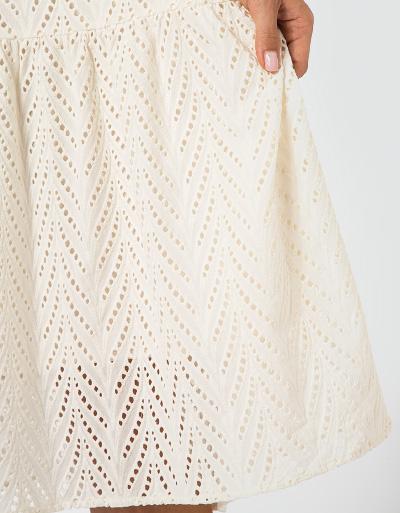 SECOND FEMALE Kleid Aus Lochspitze