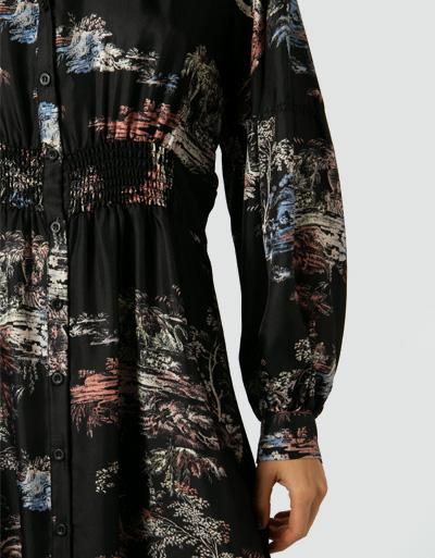 SECOND FEMALE Kleid Aus Reiner Seide