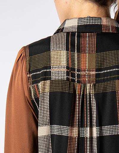 SECOND FEMALE Kleid Aus Seide Mit Stretch Anteil