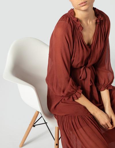 SECOND FEMALE Kleid Aus Viskose