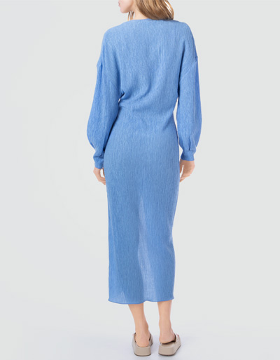 SECOND FEMALE Kleid Im Crinkle-Look