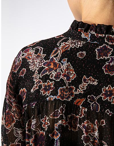 SECOND FEMALE Kleid In Fließender Kreppware