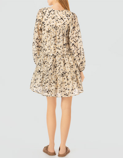 SECOND FEMALE Kleid Mit Gestuftem Rock