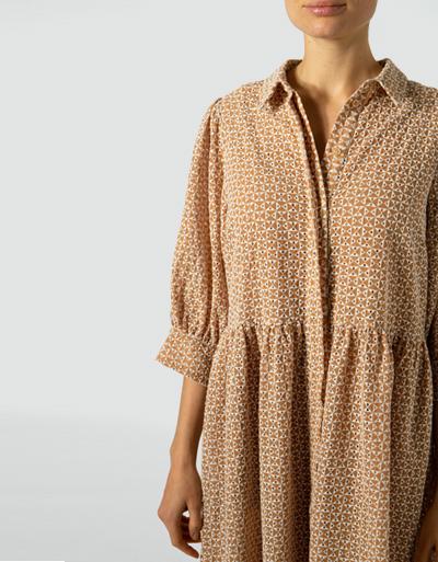 SECOND FEMALE Kleid Mit Lochstickerei