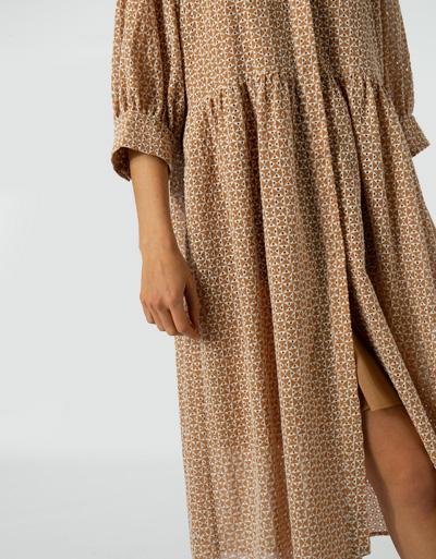 SECOND FEMALE Kleid Mit Lochstickerei