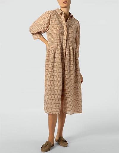 SECOND FEMALE Kleid mit Lochstickerei