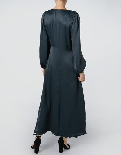 SECOND FEMALE Maxikleid Aus Fließender Viskose