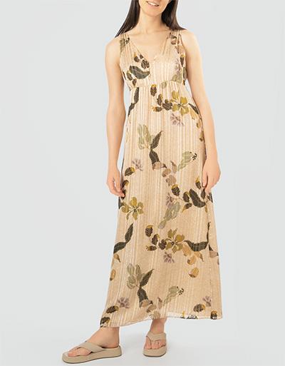 SECOND FEMALE Maxikleid mit Metallic-Garn