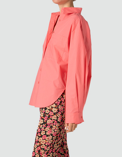 SECOND FEMALE Oversized Bluse Im Cleanen Look