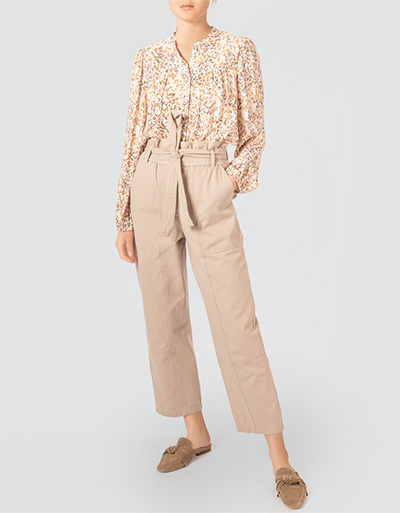 SECOND FEMALE Paperbaghose im lässigen Stil