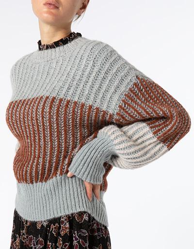 SECOND FEMALE Pullover Mit Alpaka Wolle