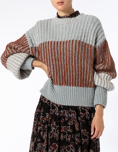 SECOND FEMALE Pullover mit Alpaka Wolle