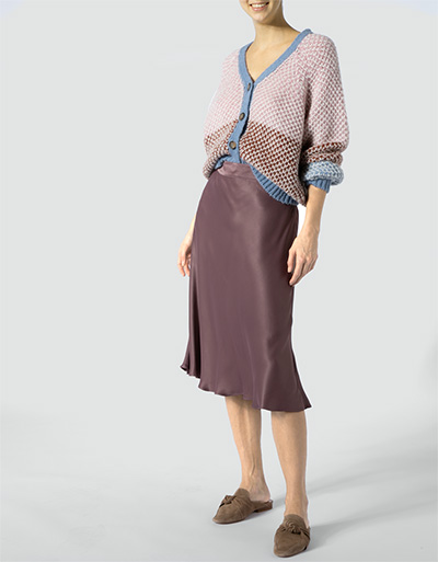 SECOND FEMALE Rock in Satin-Optik