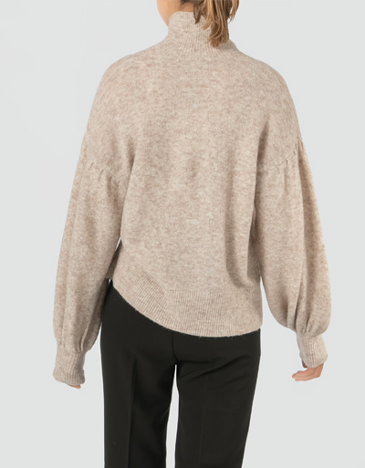 SECOND FEMALE Stehkragenpullover Aus Softem Strick