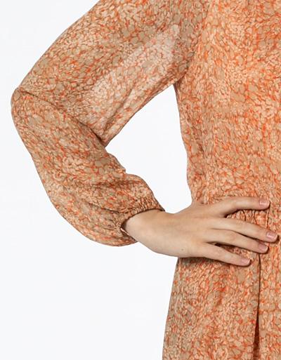 SECOND FEMALE Stufenkleid Aus Viskose