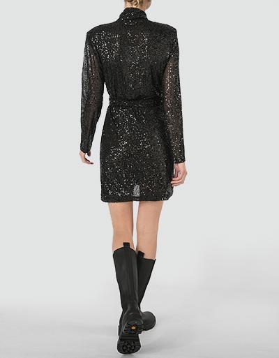 SECOND FEMALE Wickelkleid Mit Pailletten