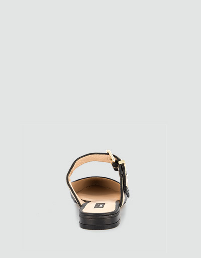 STEFFEN SCHRAUT Mules Mit Glitzerriemen