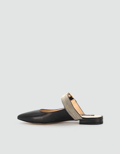 STEFFEN SCHRAUT Mules Mit Glitzerriemen