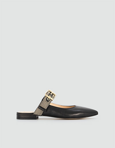 STEFFEN SCHRAUT Mules mit Glitzerriemen