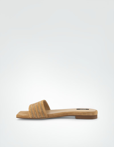 STEFFEN SCHRAUT Pantoletten Mit Goldenen Details