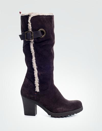 Tommy Hilfiger Stiefel Veloursleder gefüttert dunkelbraun