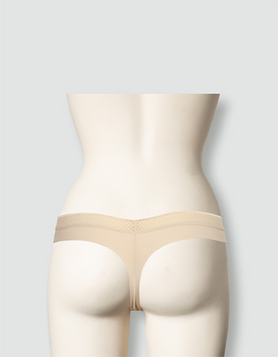 Calvin Klein Underwear String Mit Elastischem Bund In Spitzen-Optik