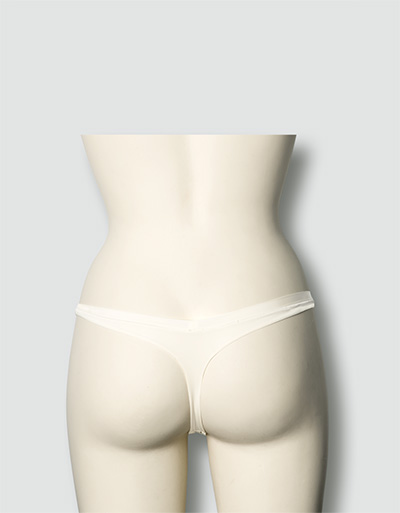 Calvin Klein Underwear String Mit Zierborte Aus Mikrofaser