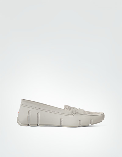 SWIMS Loafer aus Mesh und Kautschuk