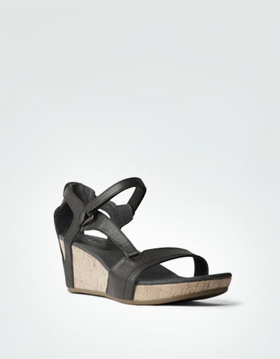 Teva Wedges Im Metallic Look
