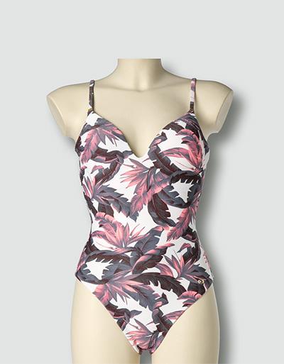 Tommy Hilfiger Badeanzug mit Tropen Print