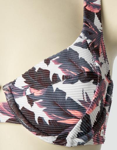 Tommy Hilfiger Balconette Top Mit Tropen Print