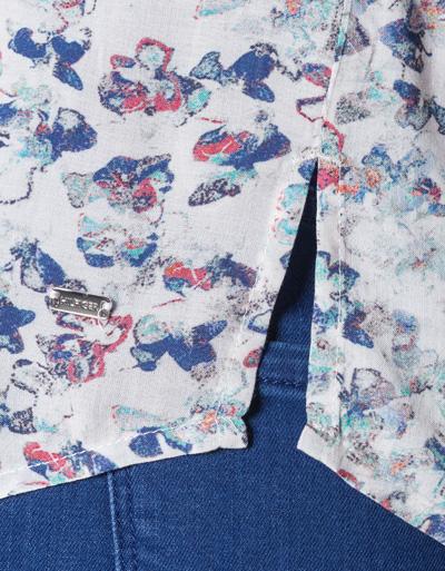 Tommy Hilfiger Bluse Mit Angeschnittenem Ärmelchen