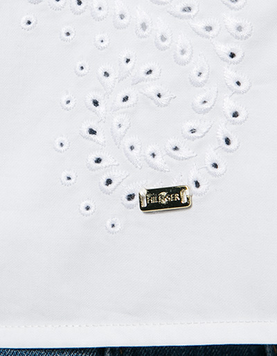 Tommy Hilfiger Bluse Mit Stickerei