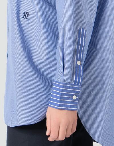 Tommy Hilfiger Hemdbluse Im Lässigen Schnitt