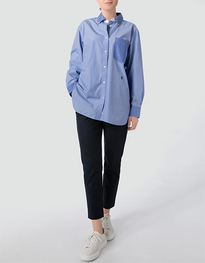 Tommy Hilfiger Hemdbluse im lässigen Schnitt