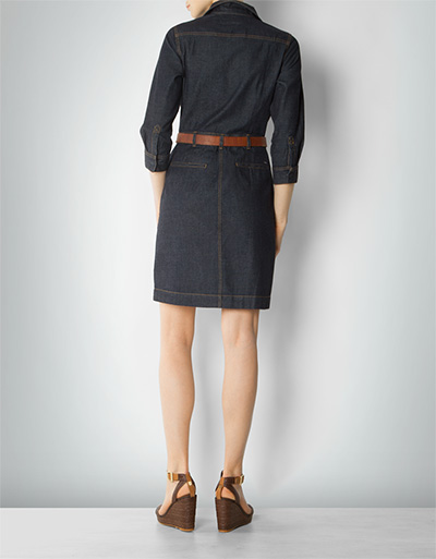 Tommy Hilfiger Jeanskleid Mit Kontrastnähten