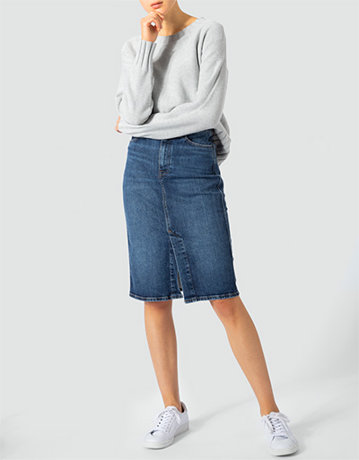 Tommy Hilfiger Jeansrock aus Baumwoll-Stretch