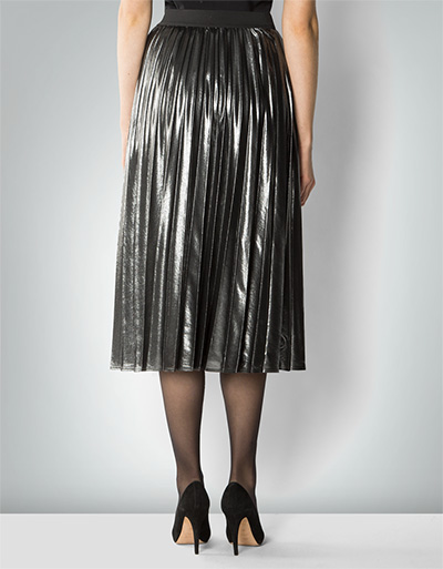 Tommy Hilfiger Plisseerock Im Metallic-Look