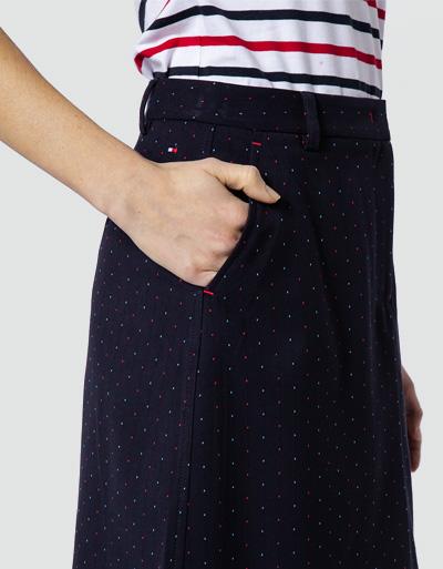 Tommy Hilfiger Rock Im Ausgestellten Schnitt