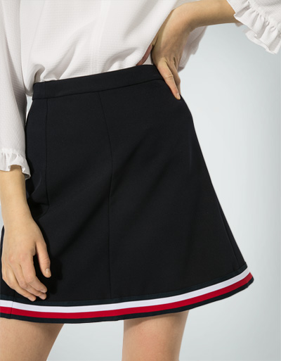 Tommy Hilfiger Rock Im Ausgestellten Schnitt