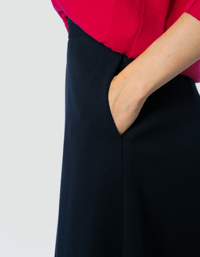 Tommy Hilfiger Rock Im Ausgestellten Schnitt