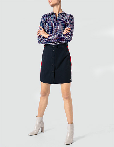 Tommy Hilfiger Rock mit Knopfleiste