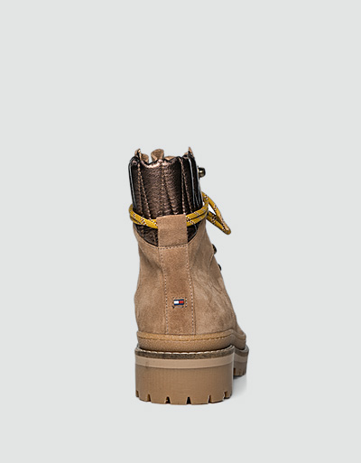 Tommy Hilfiger Schnürboots Mit Kontrastschnürung