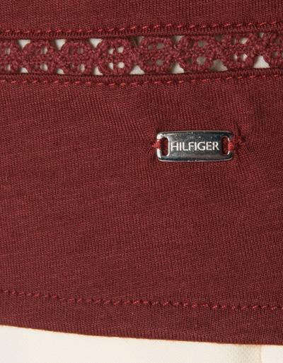 Tommy Hilfiger Shirt-Bluse Mit Häkelspitze