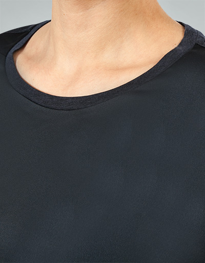 Tommy Hilfiger Shirt Im Materialkontrast